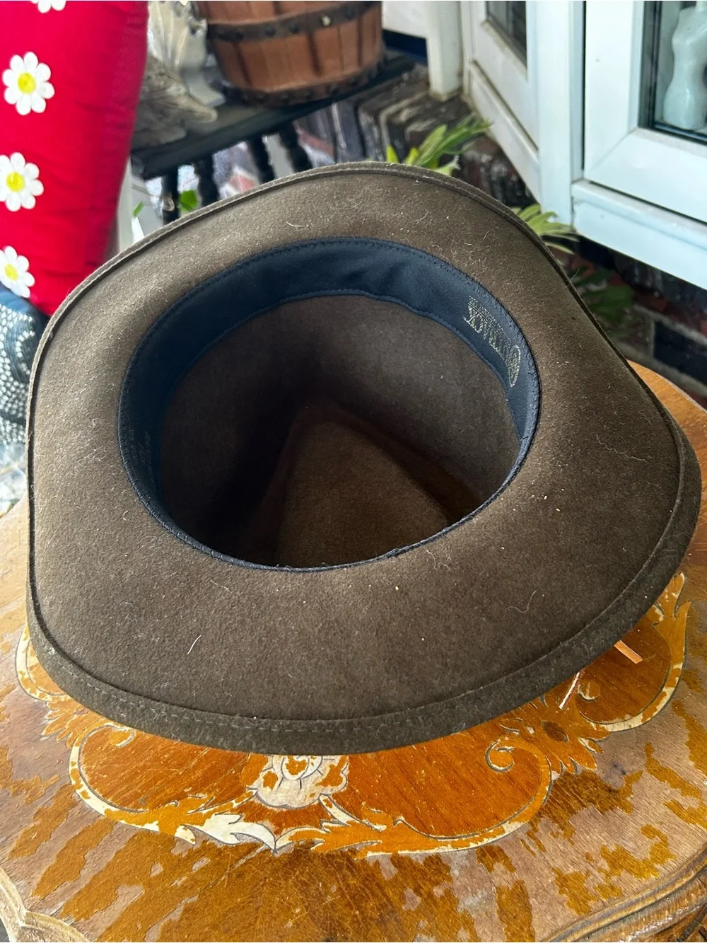 Outback Randwick Brown Wool Hat